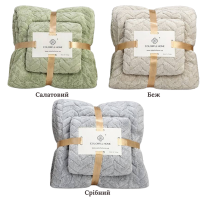 Набір рушників мікрофібра 2в1 Колосок