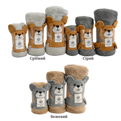 Набір рушників мікрофібра 3в1 Мишка